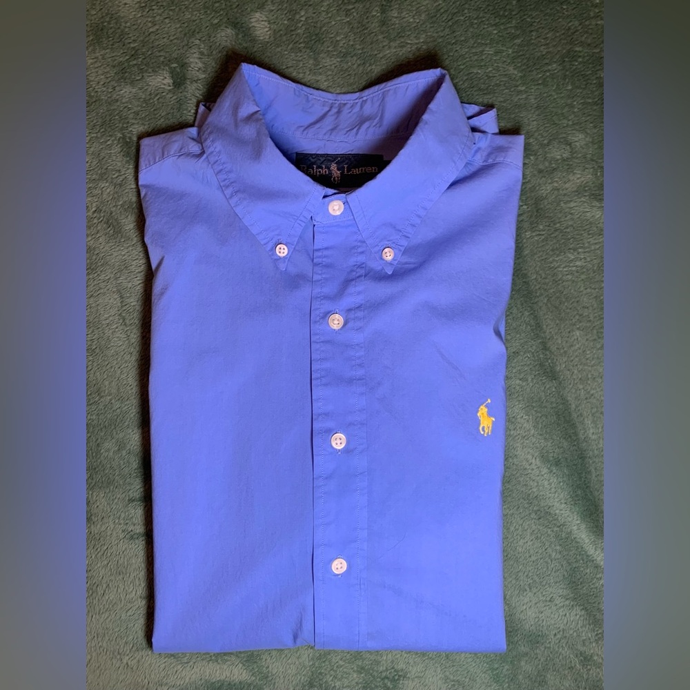 Polo by Ralph Lauren, Summer Lightweight, Button Down, S/S, Shirt. Size M (4055)